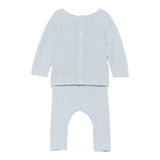 Tartine Et Chocolat Completo 2Pz Maglia-Pantalone Azzurro per Neonato CA3610 AZZURRO TARTINE ET CHOCOLAT 