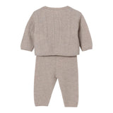 Tartine Et Chocolat Completo 2Pz Maglia-Pantalone Beige per Neonato CA3610 BEIGE TARTINE ET CHOCOLAT 