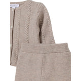 Tartine Et Chocolat Completo 2Pz Maglia-Pantalone Beige per Neonato CA3610 BEIGE TARTINE ET CHOCOLAT 