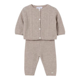 Tartine Et Chocolat Completo 2Pz Maglia-Pantalone Beige per Neonato CA3610 BEIGE TARTINE ET CHOCOLAT 