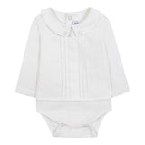 Tartine Et Chocolat Camicia Body Manica Lunga tinta unita Bianco per Neonato CB11021 BIANCO TARTINE ET CHOCOLAT 