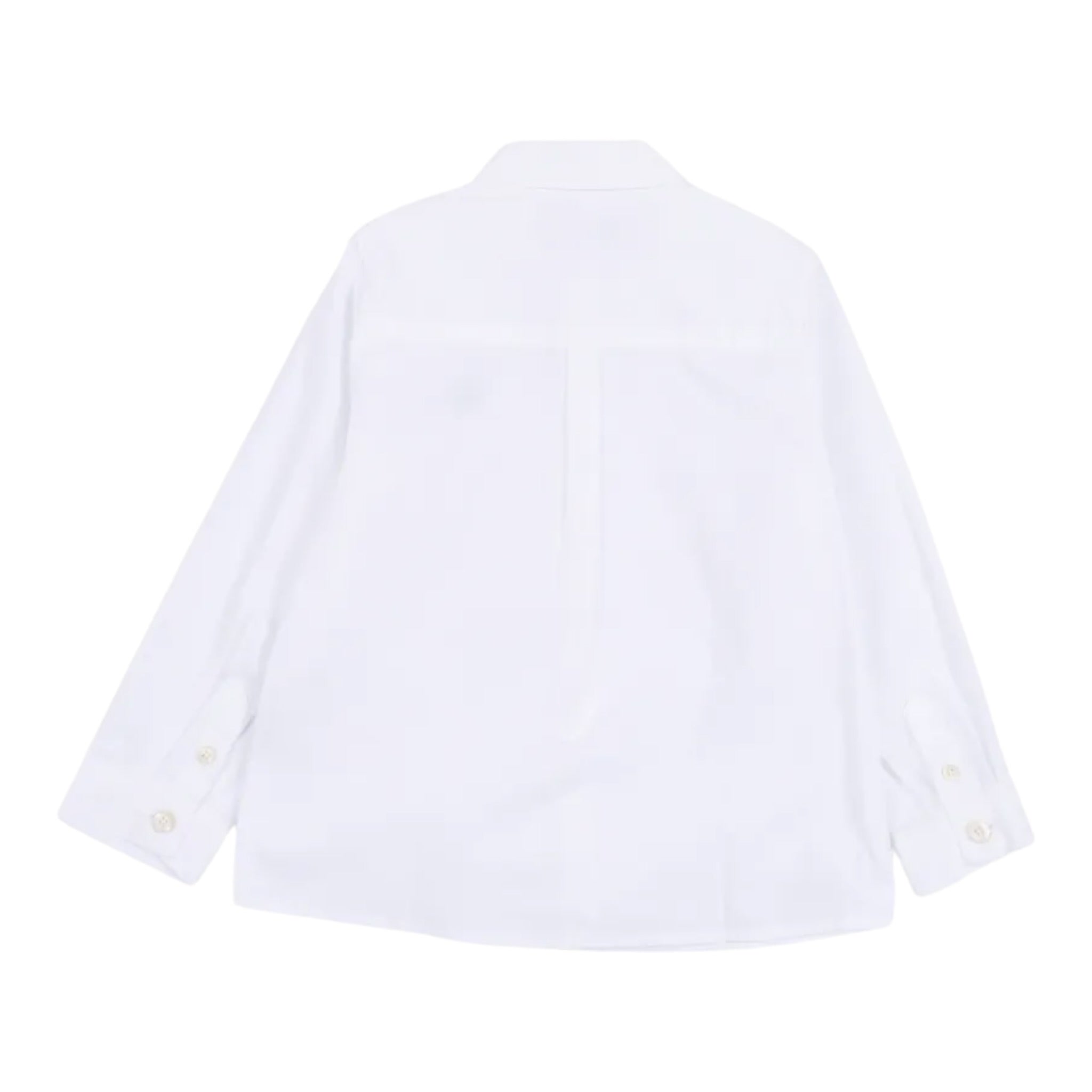 Tartine Et Chocolat Camicia Manica Lunga con Logo Bianco per Bambino CB12021 BIANCO TARTINE ET CHOCOLAT 
