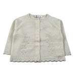 Tartine Et Chocolat Cardigan tinta unita Panna per Neonato CB18000 PANNA TARTINE ET CHOCOLAT 