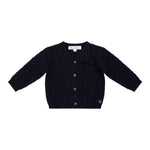 Tartine Et Chocolat Cardigan tinta unita Blu per Neonato CB18001N BLU TARTINE ET CHOCOLAT 