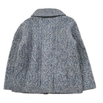Tartine Et Chocolat Cardigan tinta unita con Colletto Blu per Bambino CB18011J BLU TARTINE ET CHOCOLAT 
