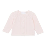 Tartine Et Chocolat Cardigan tinta unita Rosa per Neonata CB18030 ROSA TARTINE ET CHOCOLAT 