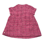 Tartine Et Chocolat Abito Mezza Manica tinta unita Fuxia per Neonata CB30031 FUXIA TARTINE ET CHOCOLAT 