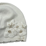 Tartine Et Chocolat Cappello tinta unita Panna per Neonata CB90041 PANNA TARTINE ET CHOCOLAT 