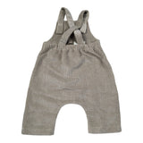 Teddy E Minou Completo 2Pz Salopette-Shirt Beige per Neonato A25TDS0001V0020 BEIGE TEDDY E MINOU 