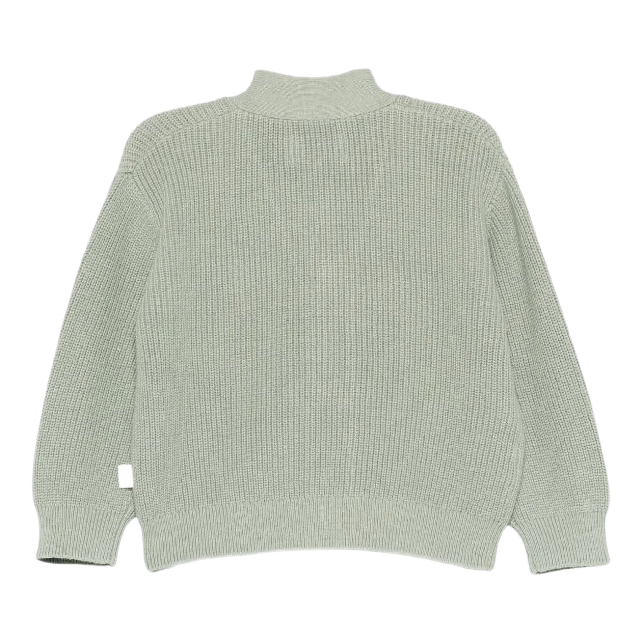 Teddy E Minou Cardigan tinta unita Verde per Neonato A25TGF0002EM635 VERDE TEDDY E MINOU 