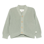 Teddy E Minou Cardigan tinta unita Verde per Neonato A25TGF0002EM635 VERDE TEDDY E MINOU 