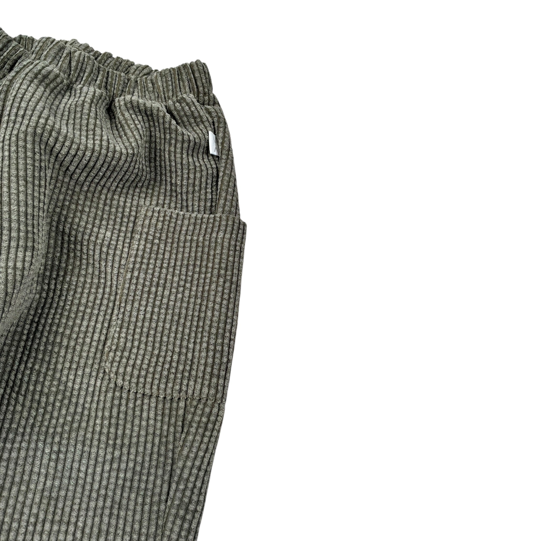 Teddy E Minou Pantalone tinta unita con Elastico In Vita Verde per Neonato A25TPL0001V0020 VERDE TEDDY E MINOU 