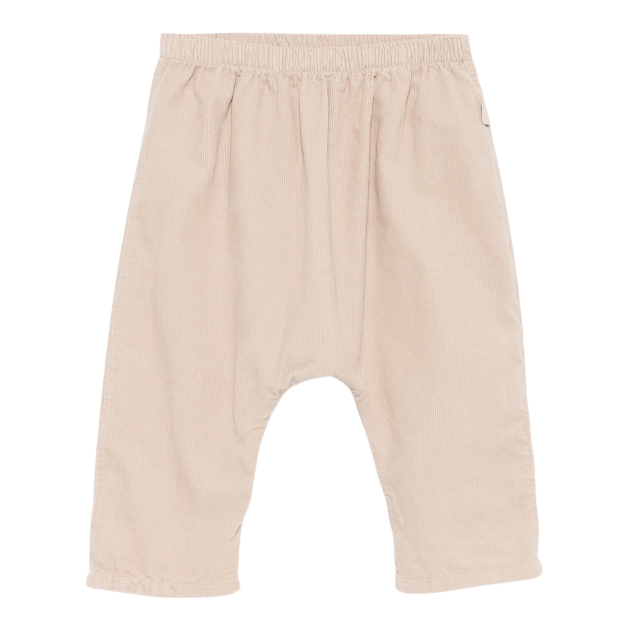 Teddy E Minou Pantalone tinta unita con Elastico In Vita Beige per Neonato A25TPL0005V6024 BEIGE TEDDY E MINOU 