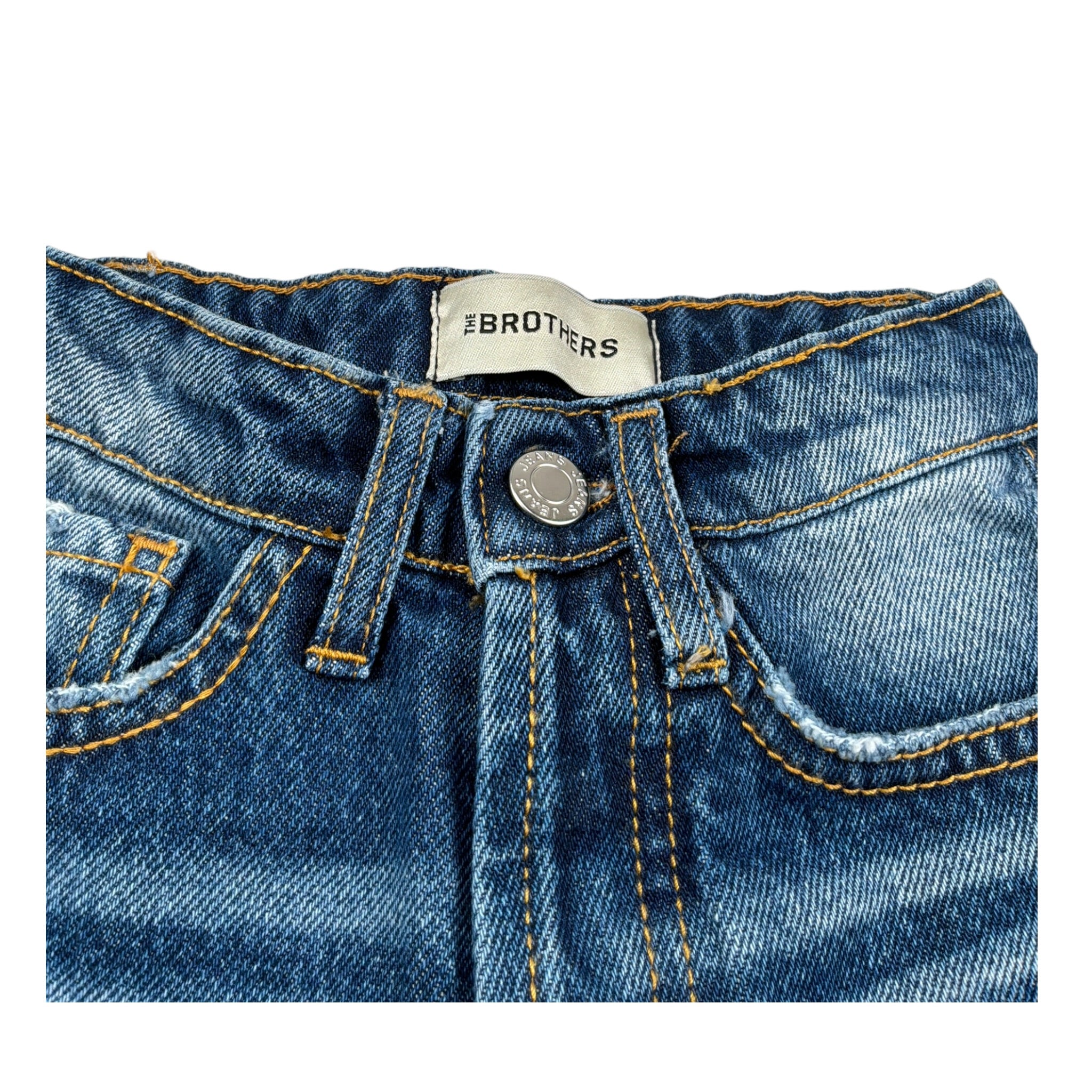 The Brothers Jeans tinta unita Blu per Neonato RK030 BLU THE BROTHERS 