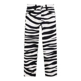 The Marc Jacobs Jeans Fantasia Zebrata Bicolore Bianco/Nero per Bambina W60591 BIANCO/NERO THE MARC JACOBS 