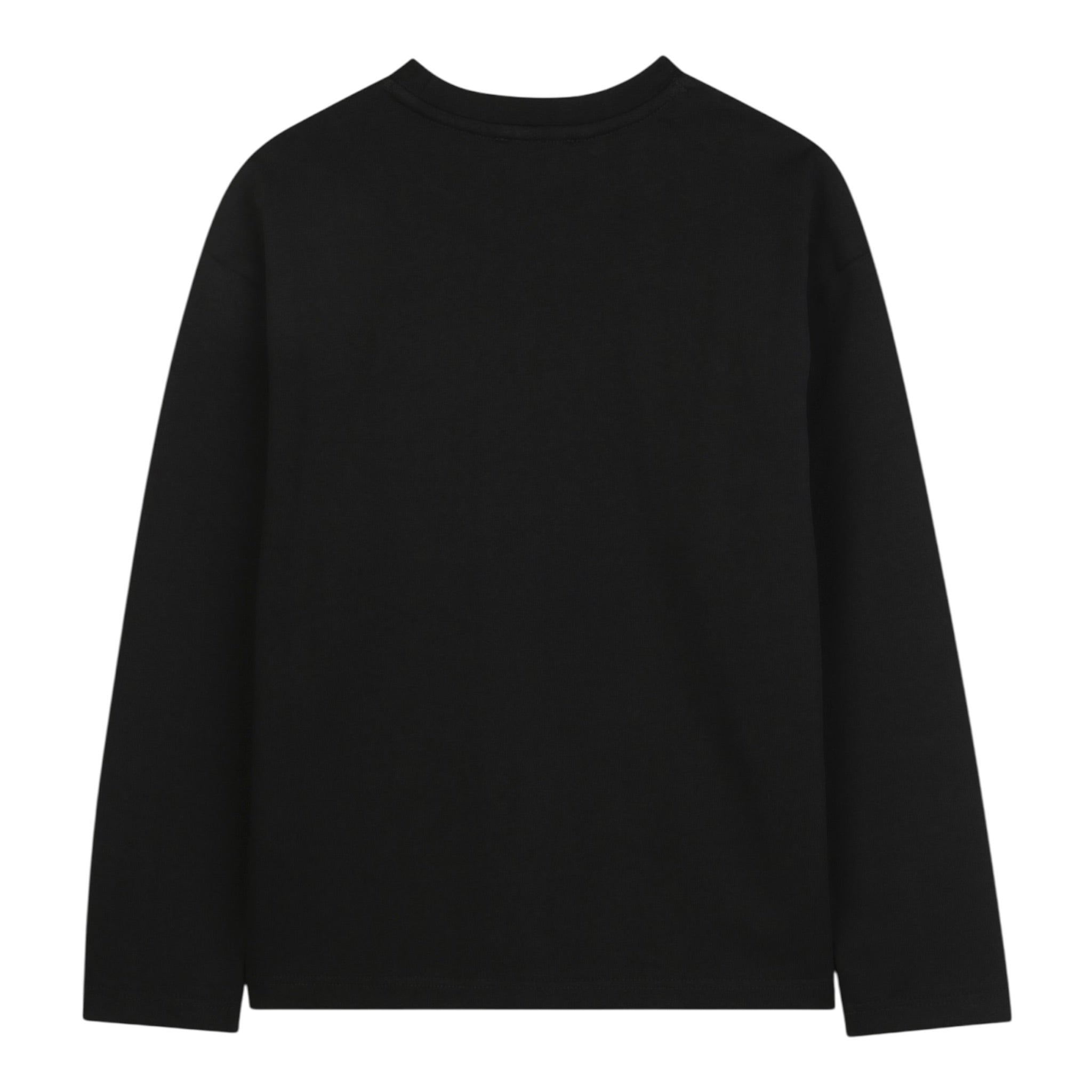 The Marc Jacobs Shirt Girocollo tinta unita con Stampa Nero per Bambino W60619J NERO THE MARC JACOBS 