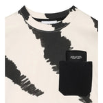 The Marc Jacobs T-Shirt Girocollo tinta unita con Stampe Panna per Bambino W60638 PANNA THE MARC JACOBS 