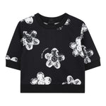 The Marc Jacobs Completo 2 Pezzi Felpa-Pantalone tinta unita Nero per Bambina W60661J NERO THE MARC JACOBS 