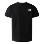 The North Face T-Shirt Girocollo tinta unita con Logo Nero per Bambino NF0A87T4JK3 NERO THE NORTH FACE 