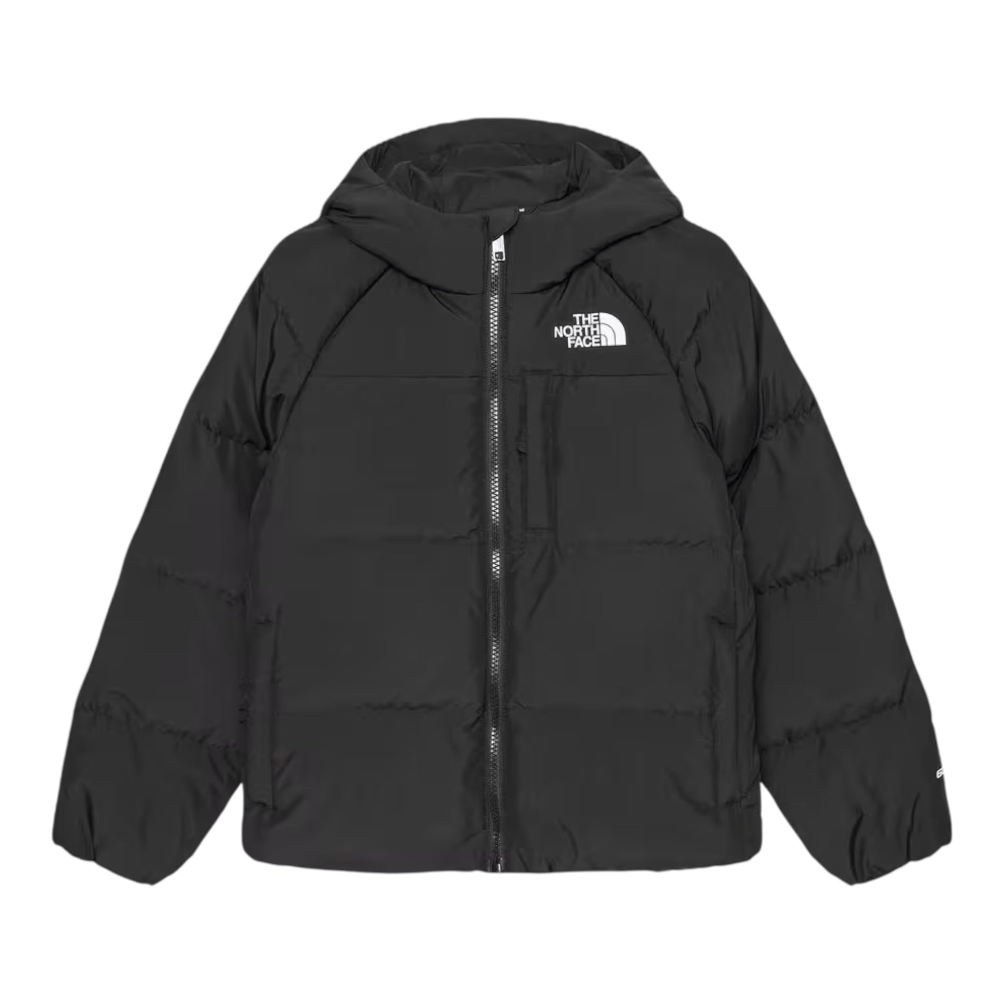 The North Face Giubbino tinta unita con Cappuccio Nero per Bambino NF0A88TXJK3X NERO THE NORTH FACE 