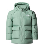 The North Face Giubbino tinta unita con Logo Verde per Bambino NF0A88VFBQ1X VERDE THE NORTH FACE 