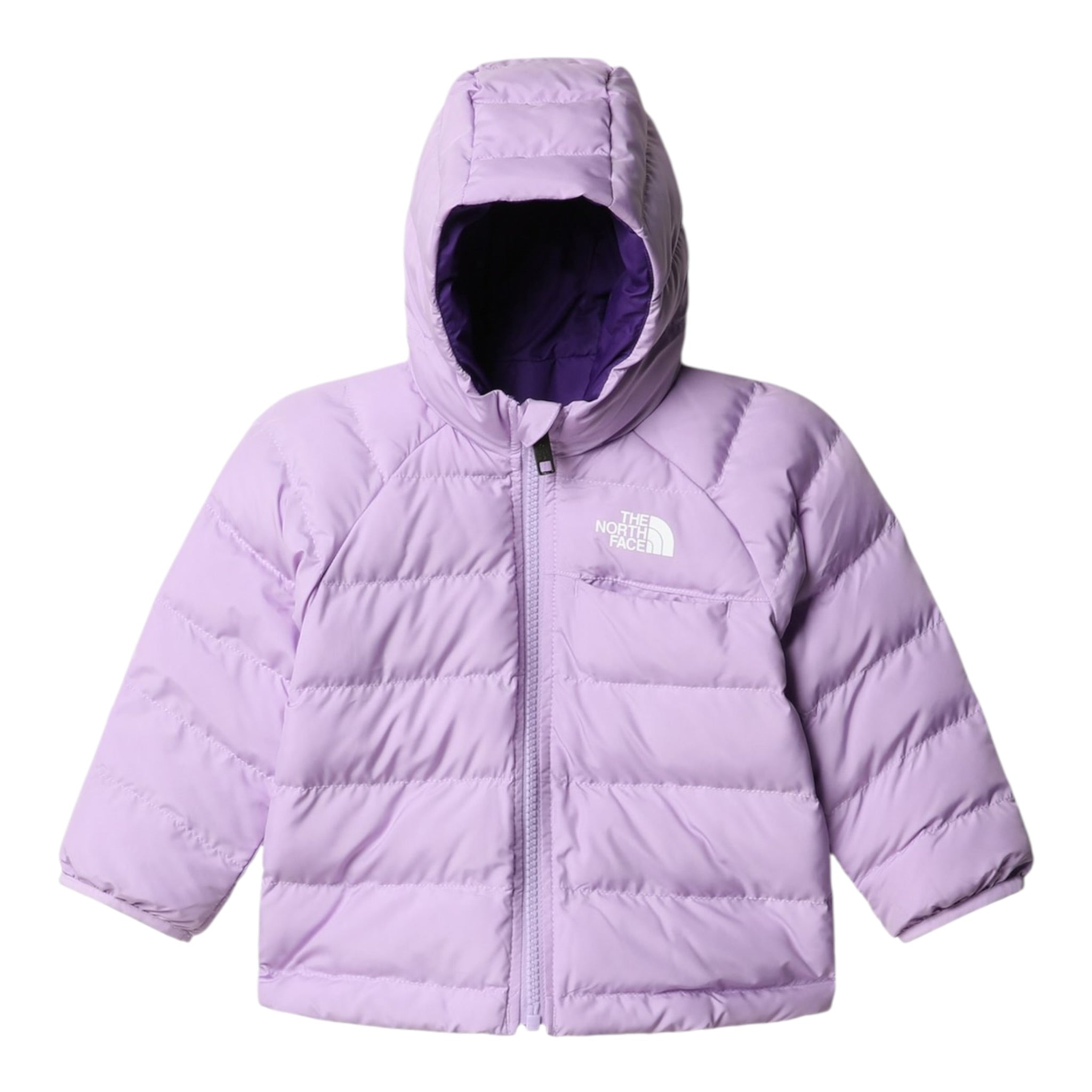 The North Face Giubbino Reversibile Bicolore Lilla/Viola per Bambina NF0A88VJQZI LILLA/VIOLA THE NORTH FACE 