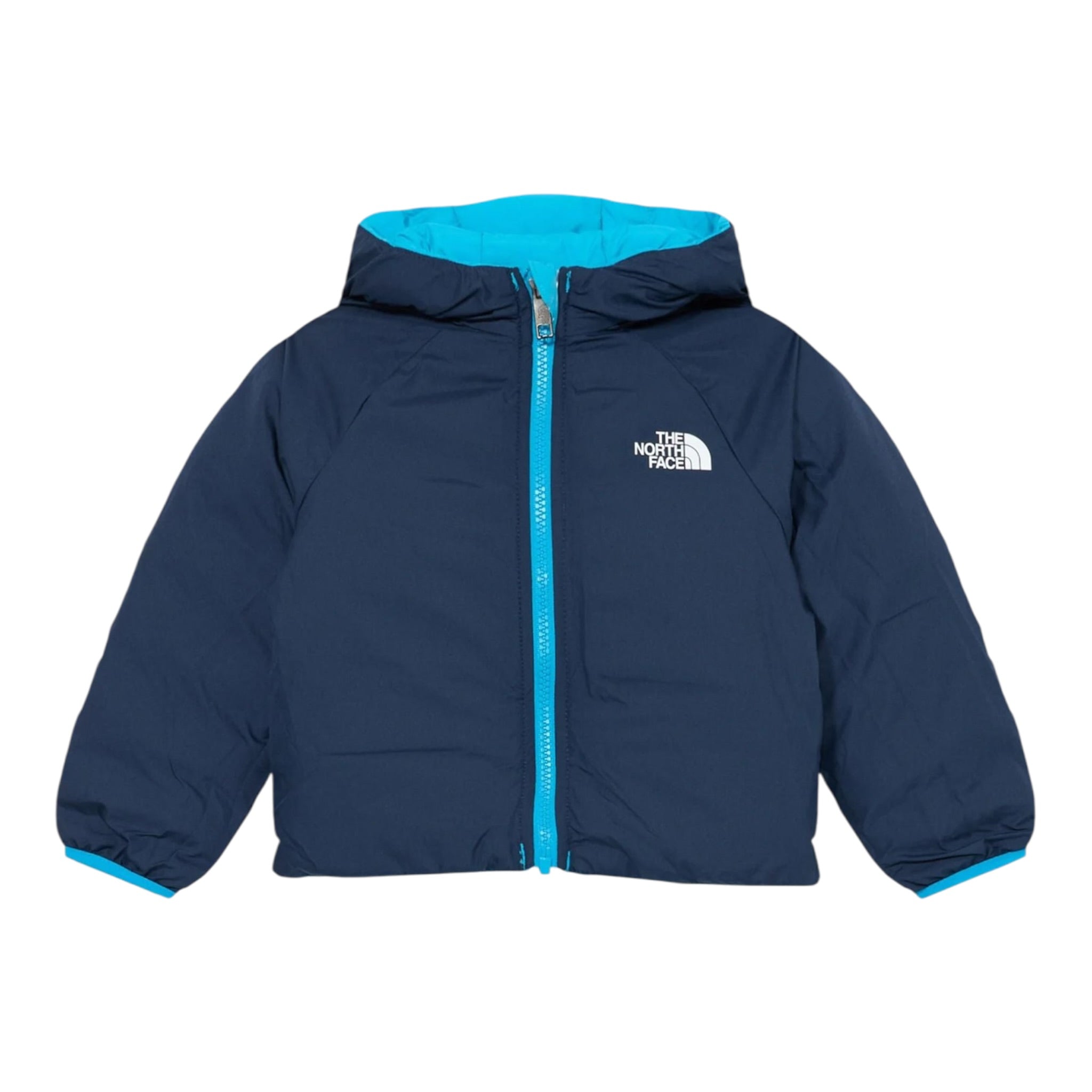 The North Face Giubbino Reversibile Bicolore Azzurro/Blu per Neonato NF0A88W3D7RX AZZURRO/BLU THE NORTH FACE 