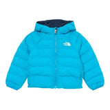 The North Face Giubbino Reversibile Bicolore Azzurro/Blu per Neonato NF0A88W3D7RX AZZURRO/BLU THE NORTH FACE 