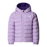 The North Face Giubbino Reversibile con Zip E Cappuccio Viola per Neonata NF0A88W3QZ1 VIOLA THE NORTH FACE 