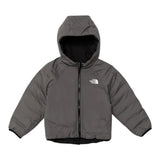 The North Face Giubbino tinta unita con Cappuccio Reversibile Nero/Grigio per Neonato NF0A88W3W00X NERO/GRIGIO THE NORTH FACE 