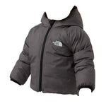 The North Face Giubbino Reversibile Bicolore Nero/Grigio per Bambino NF0A8CUTJK3 NERO/GRIGIIO THE NORTH FACE 