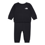 The North Face Completo 2Pz Felpa-Pantalone tinta unita Nero per Neonato NF0A8CV1JK2 NERO THE NORTH FACE 