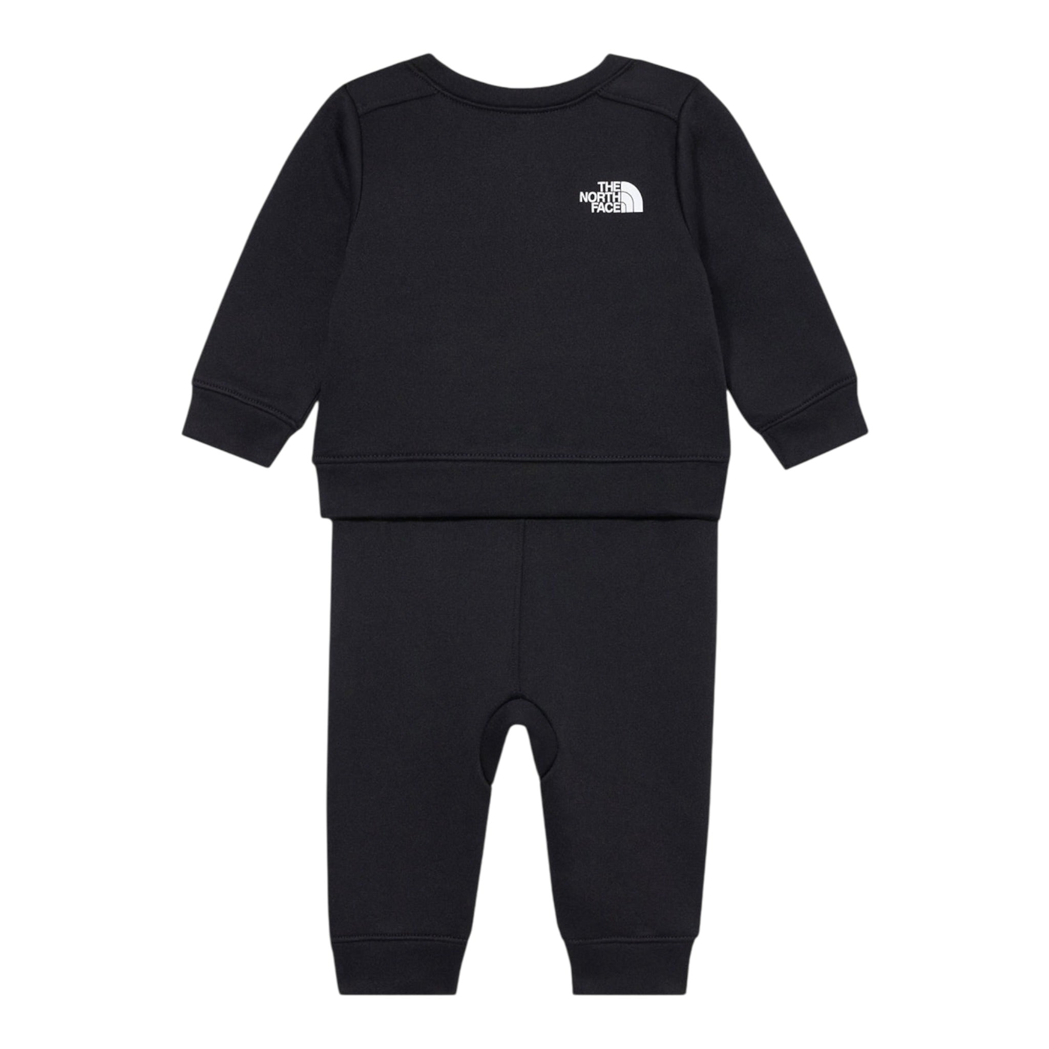 The North Face Completo 2Pz Felpa-Pantalone tinta unita Nero per Neonato NF0A8CV1JK2 NERO THE NORTH FACE 