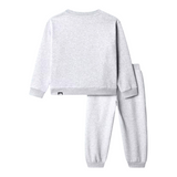 The North Face Completo 2Pz tinta unita Felpa-Pantalone Tuta Grigio per Neonato NF0A8EFMDYX GRIGIO THE NORTH FACE 