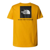 The North Face T-Shirt Girocollo tinta unita con Logo Senape per Bambino NF0A8EFN66P SENAPE THE NORTH FACE 