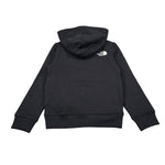 The North Face Felpa Chiusa con Cappuccio tinta unita con Logo Nero per Bambino NF0A8EHHJK3 NERO THE NORTH FACE 