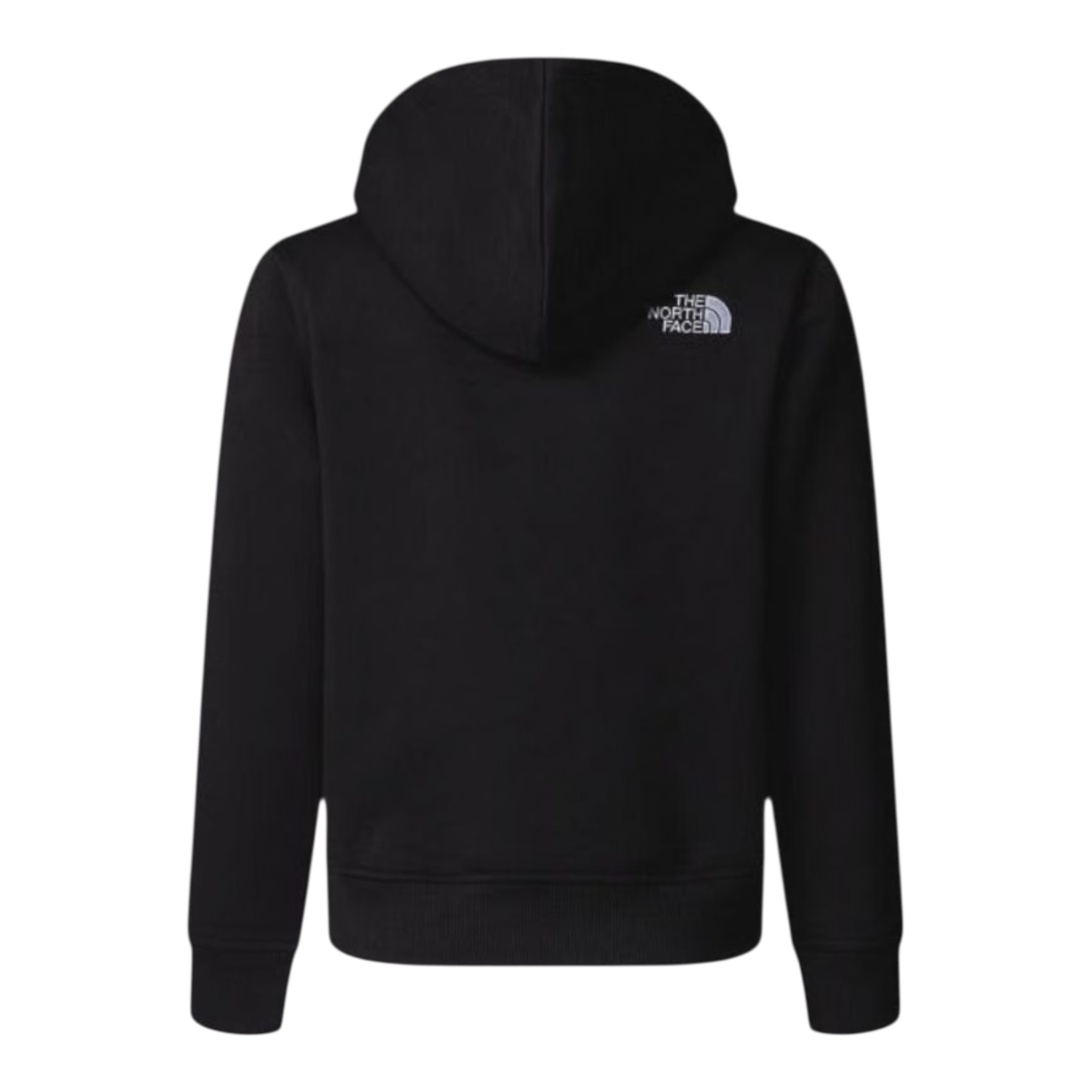 The North Face Felpa tinta unita con Stampa E Cappuccio Nero per Bambino NF0A8EHHUK3 NERO THE NORTH FACE 