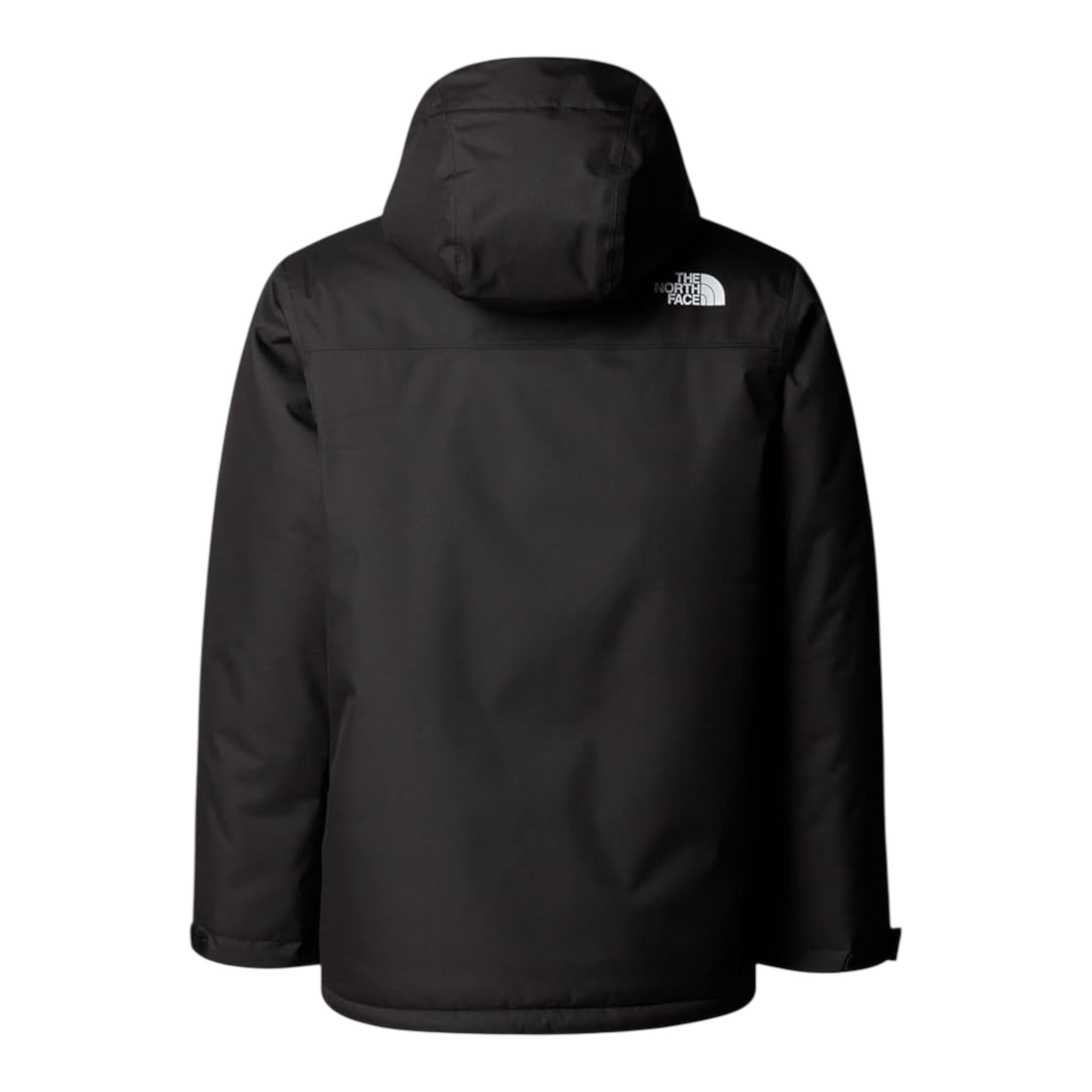 The North Face Giubbino tinta unita con Zip E Cappuccio Nero per Bambino NF0A8EJQJK3 NERO THE NORTH FACE 