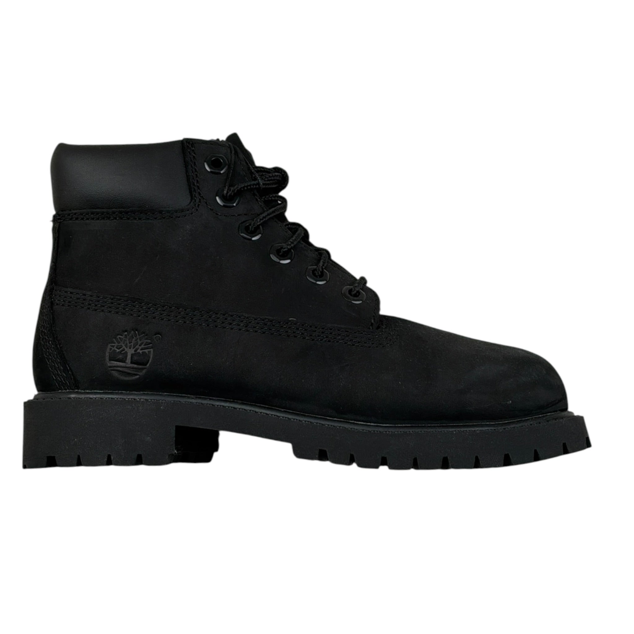 Timberland Stivale tinta unita con Lacci Nero per Bambino 112707 NERO TIMBERLAND 