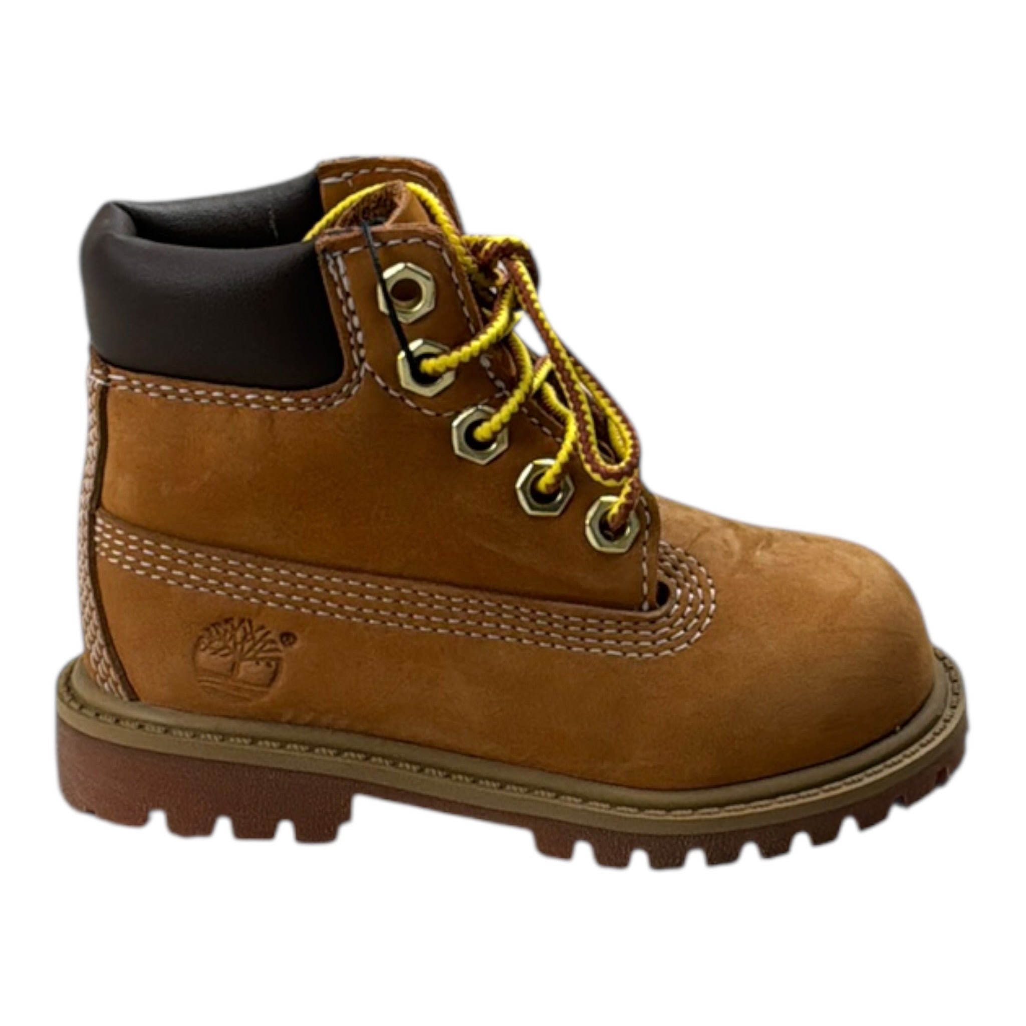 Timberland Stivale tinta unita con Lacci Cammello per Neonato 112809 CAMMELLO TIMBERLAND 