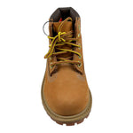 Timberland Stivale tinta unita con Lacci Cammello per Neonato 112809 CAMMELLO TIMBERLAND 