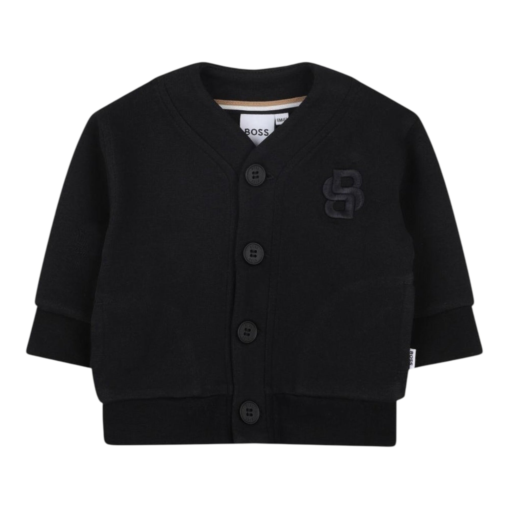 Timberland Cardigan tinta unita con Logo Nero per Neonato J52722 NERO TIMBERLAND 