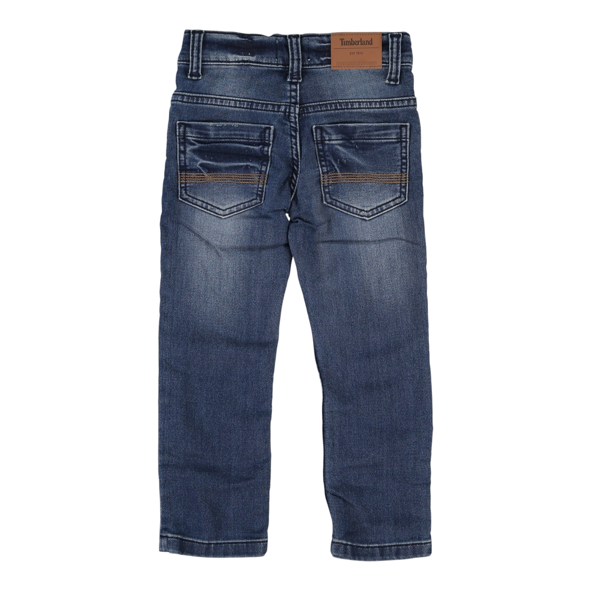 Timberland Jeans tinta unita con Girovita Regolabile Blu per Bambino T24B60 BLU TIMBERLAND 