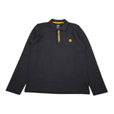Timberland Polo tinta unita con Stampa Nero per Bambino T25U48 NERO TIMBERLAND 