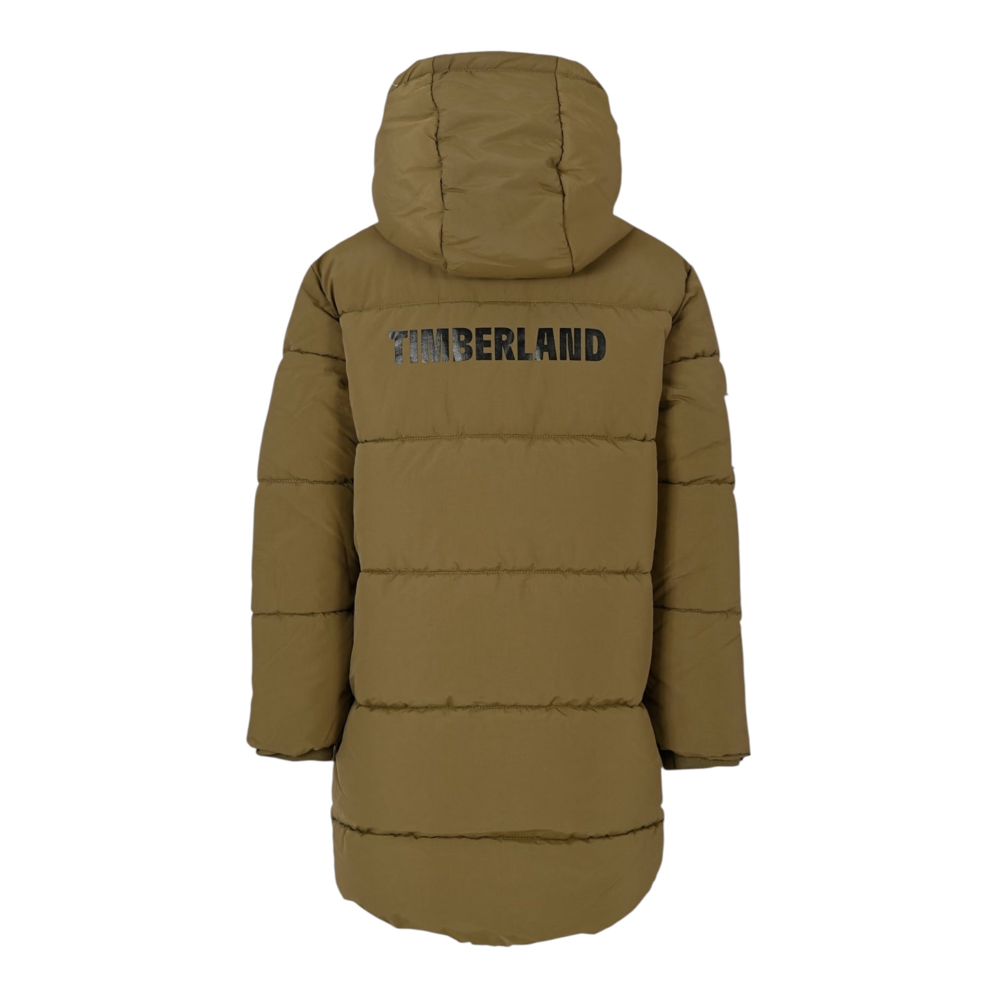 Timberland Giubbino tinta unita con Cappuccio E Logo Verde per Bambino T60281 VERDE TIMBERLAND 
