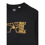 Timberland Shirt tinta unita con Stampa Nero per Bambino T60301 NERO TIMBERLAND 