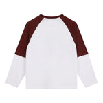 Timberland Shirt Bicolore con Stampa Bianco per Bambino T60305 BIANCO TIMBERLAND 