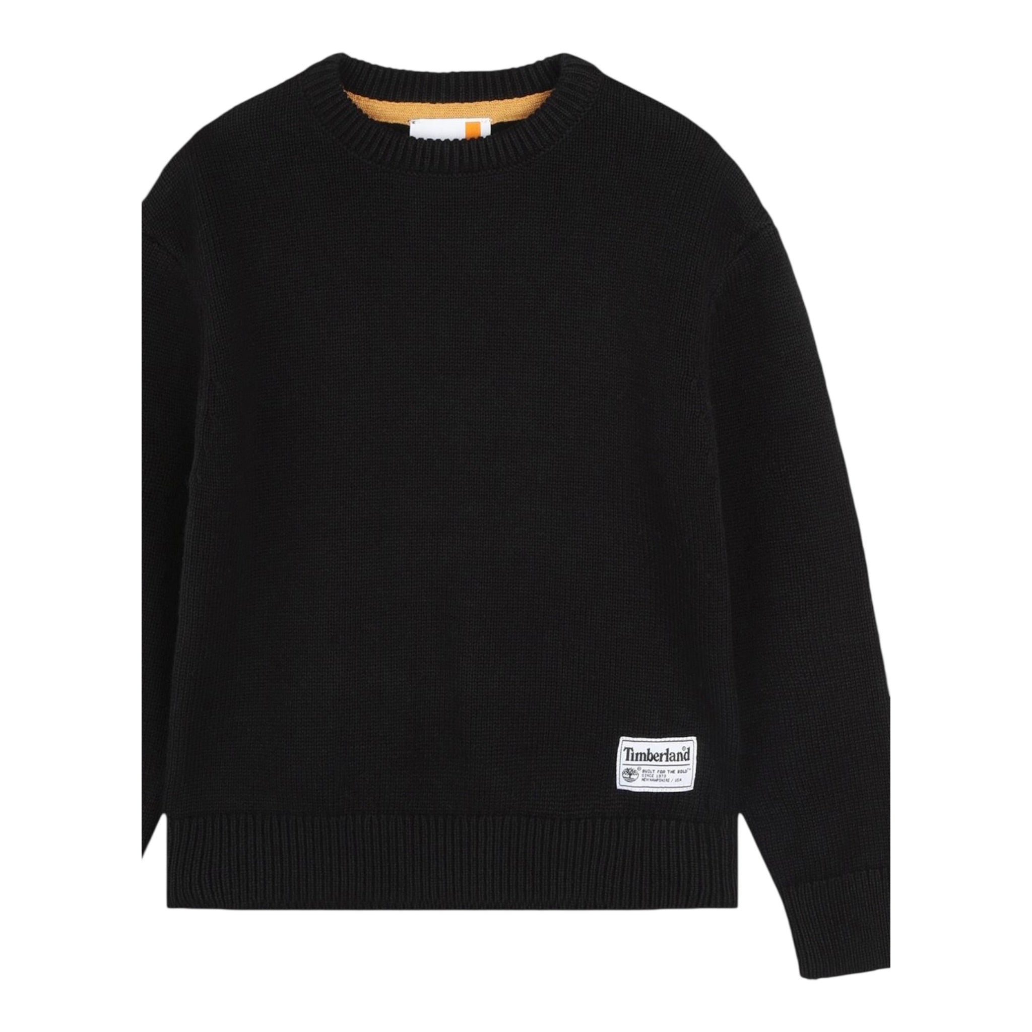 Timberland Maglia tinta unita con Stampa Retro Nero per Bambino T60321 NERO TIMBERLAND 