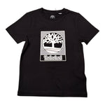 Timberland T-Shirt tinta unita con Stampa Nero per Bambino T60381 NERO TIMBERLAND 