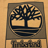 Timberland T-Shirt tinta unita con Stampa Senape per Bambino T60381 SENAPE TIMBERLAND 